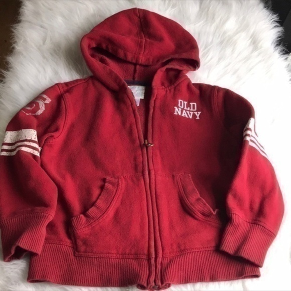 Old Navy Boys full zip up hoodie size 5